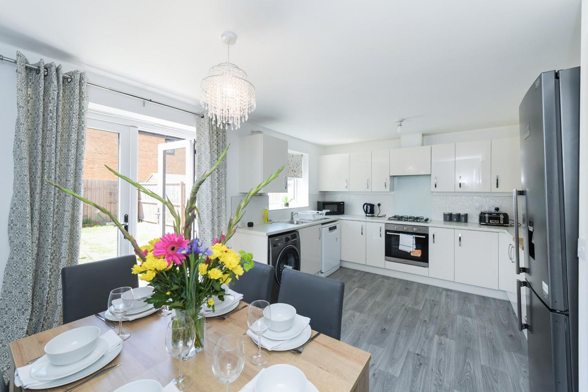 Arkwright House - Modern Townhouse Close To Nottingham City Centre Vila Exterior foto